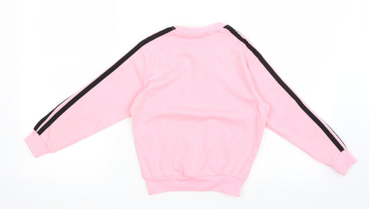 BDM Girls Pink   Pullover Sweatshirt Size M