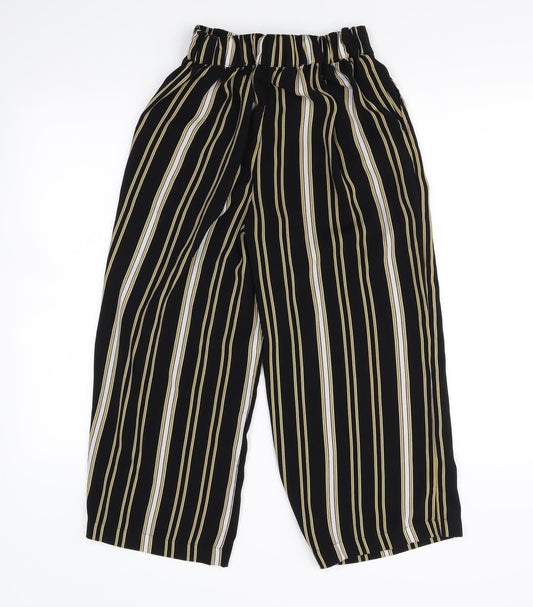 New Look Womens Multicoloured Striped  Trousers  Size 8 L27 in