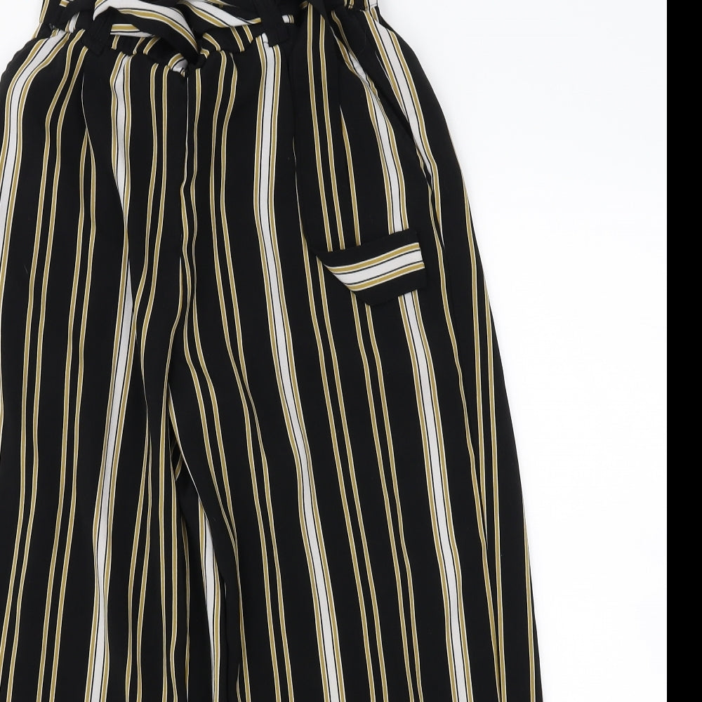 New Look Womens Multicoloured Striped  Trousers  Size 8 L27 in