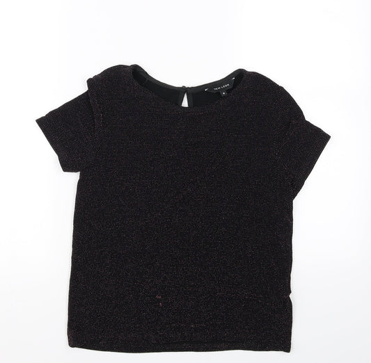 New Look Womens Black   Basic Blouse Size 8