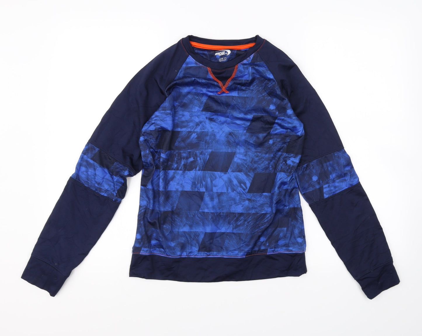 Preworn Boys Blue   Pullover Sweatshirt Size 12 Years