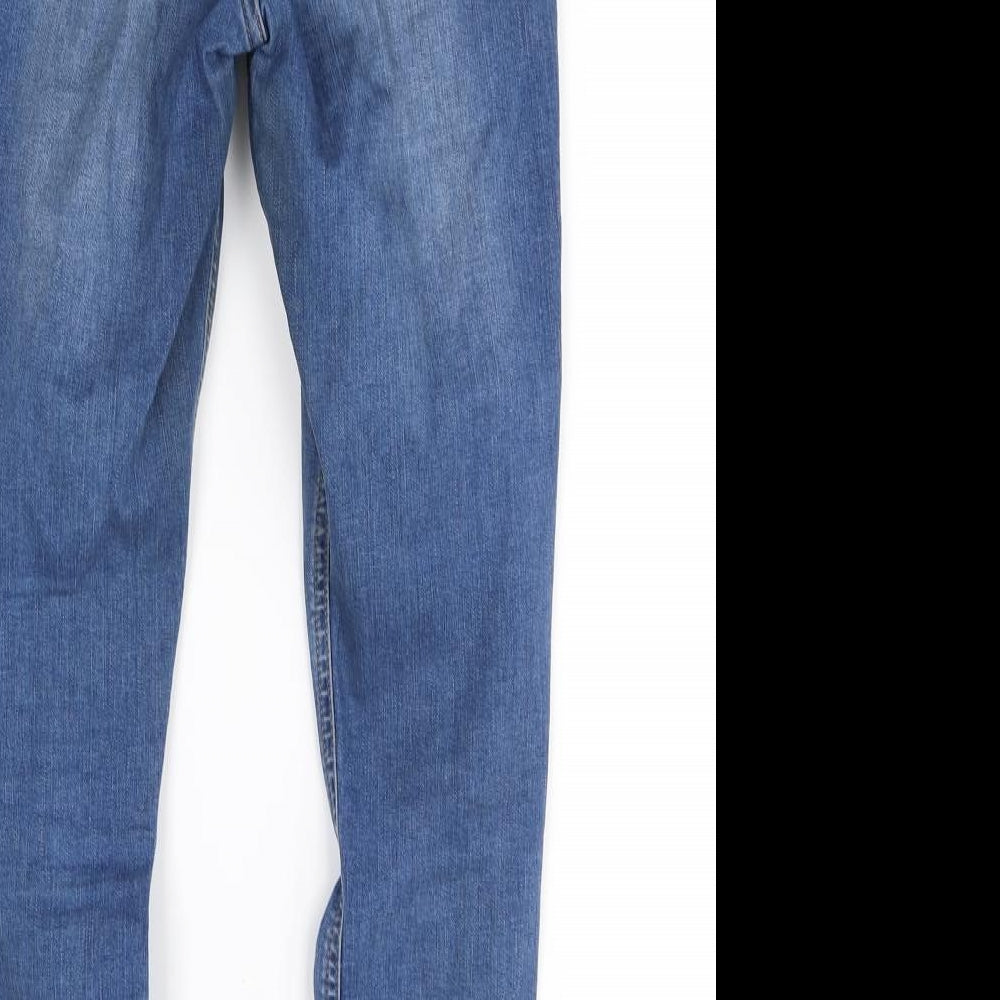 Preworn Womens Blue   Straight Jeans Size 28 in L28 in