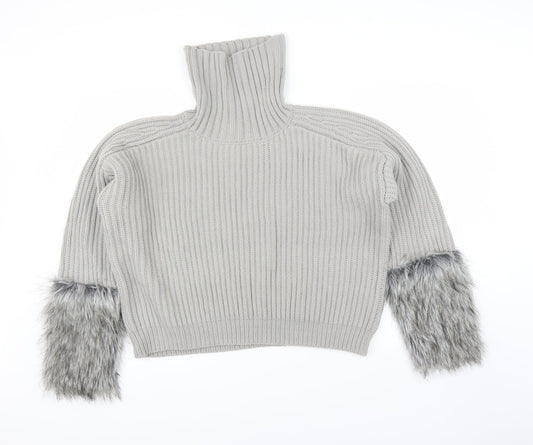 LESULA Womens Grey   Pullover Jumper Size 12