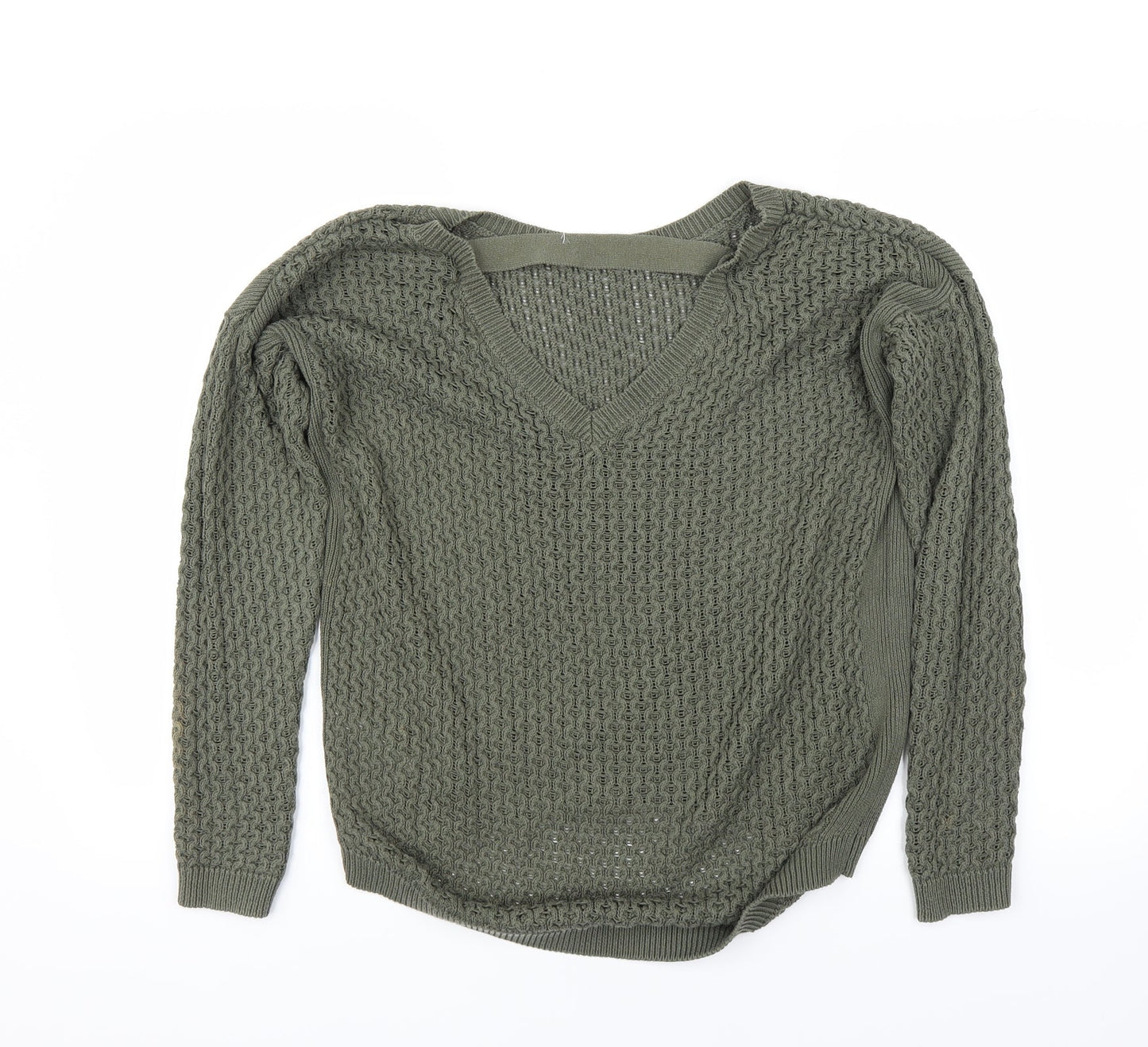 New Look Womens Green   Pullover Jumper Size 8