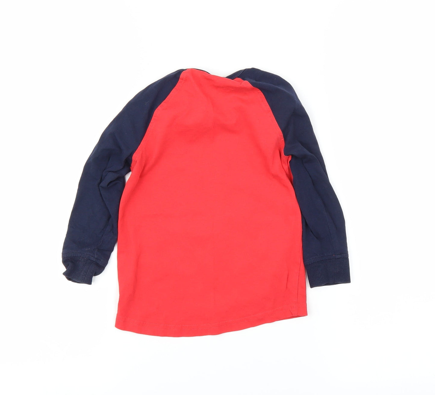 George Boys Red   Basic T-Shirt Size 3-4 Years