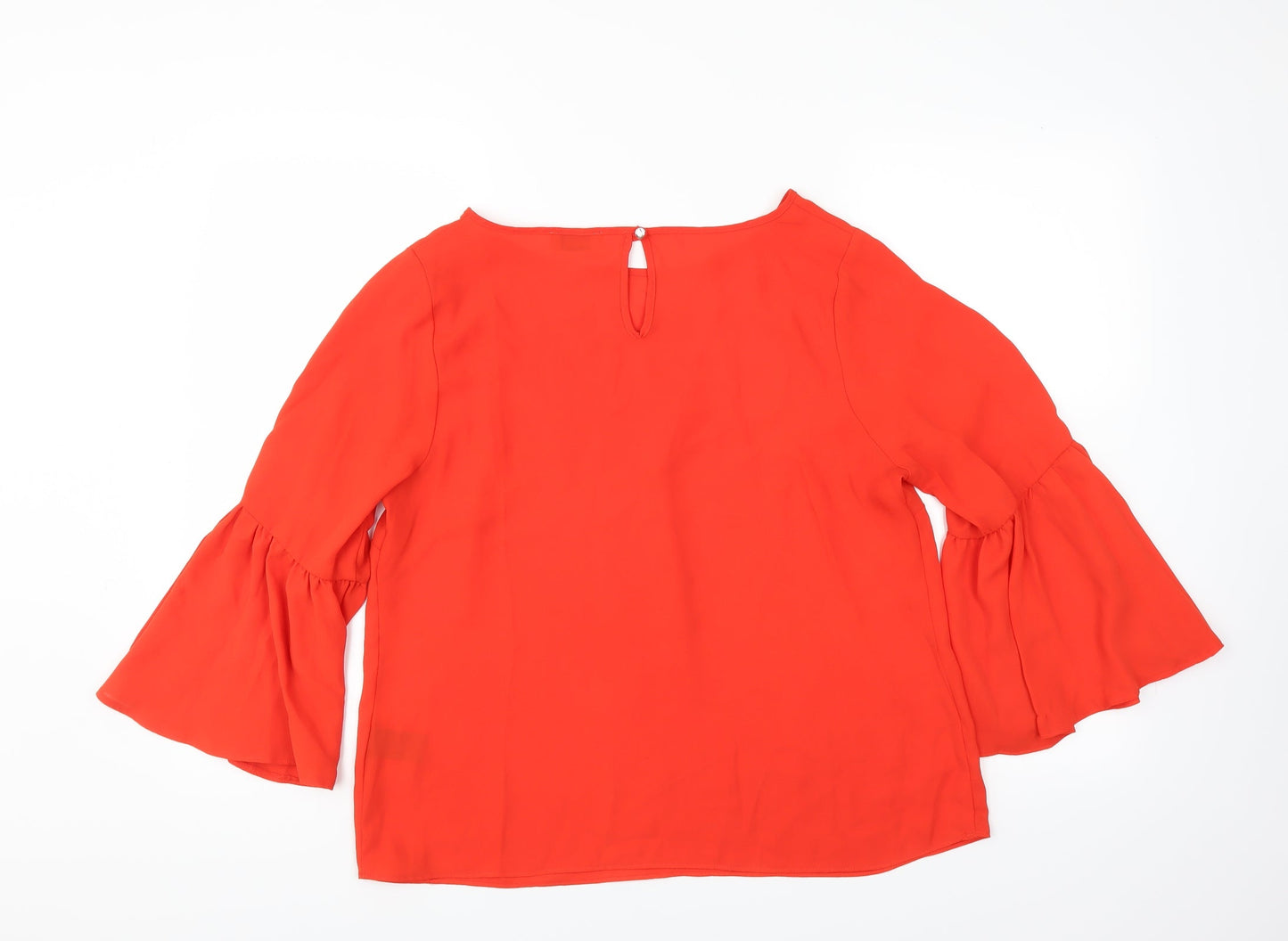 Matalan Womens Orange   Basic Blouse Size 14