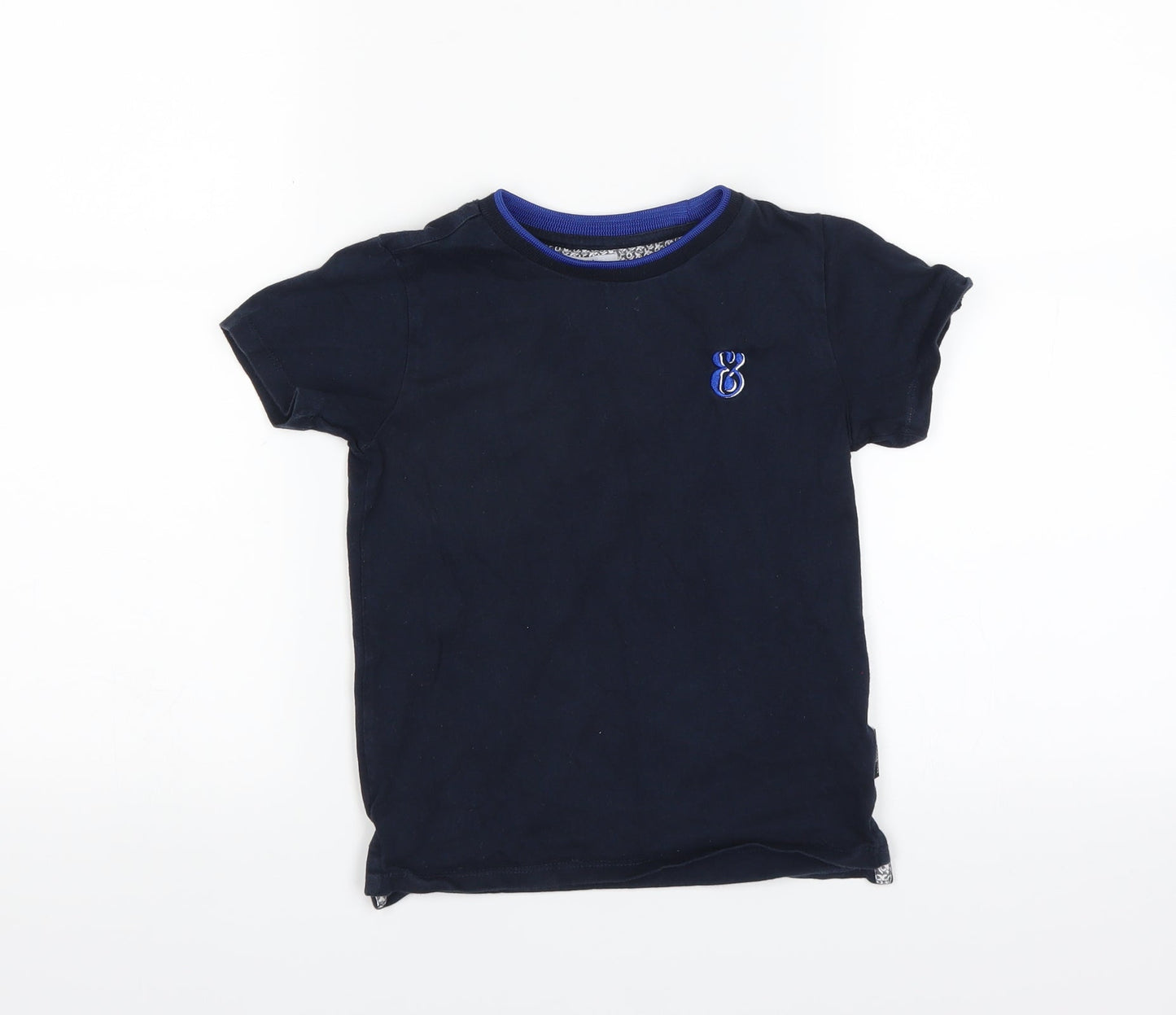 Debenhams Boys Blue   Basic T-Shirt Size 5-6 Years