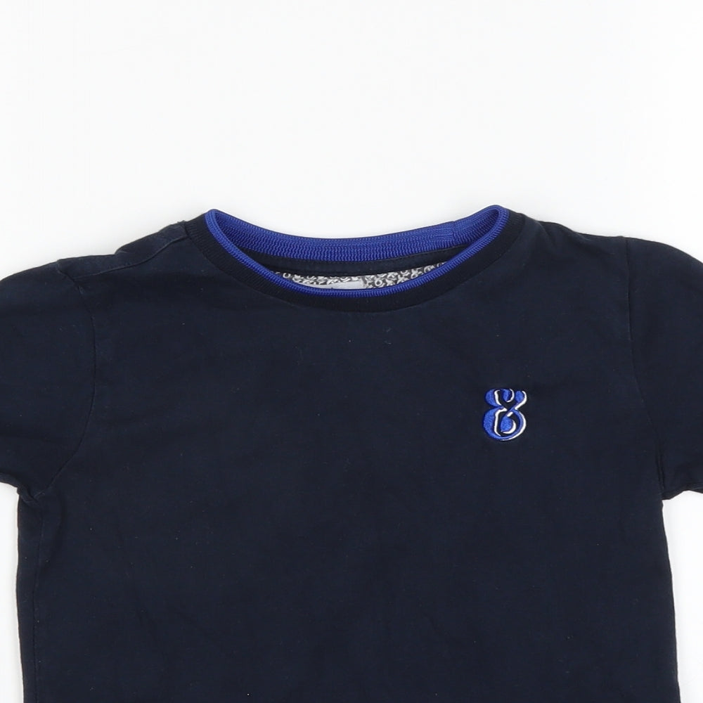 Debenhams Boys Blue   Basic T-Shirt Size 5-6 Years