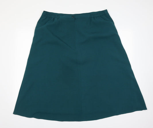Special Collection Womens Green   A-Line Skirt Size 38 in