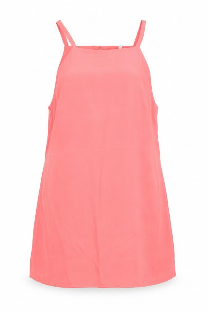 Front view of Red Herring women’s pink camisole blouse, size UK 14