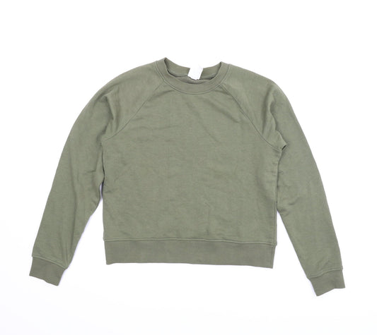 H&M Womens Green   Pullover Jumper Size XS