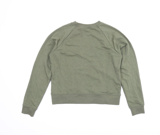 H&M Womens Green   Pullover Jumper Size XS