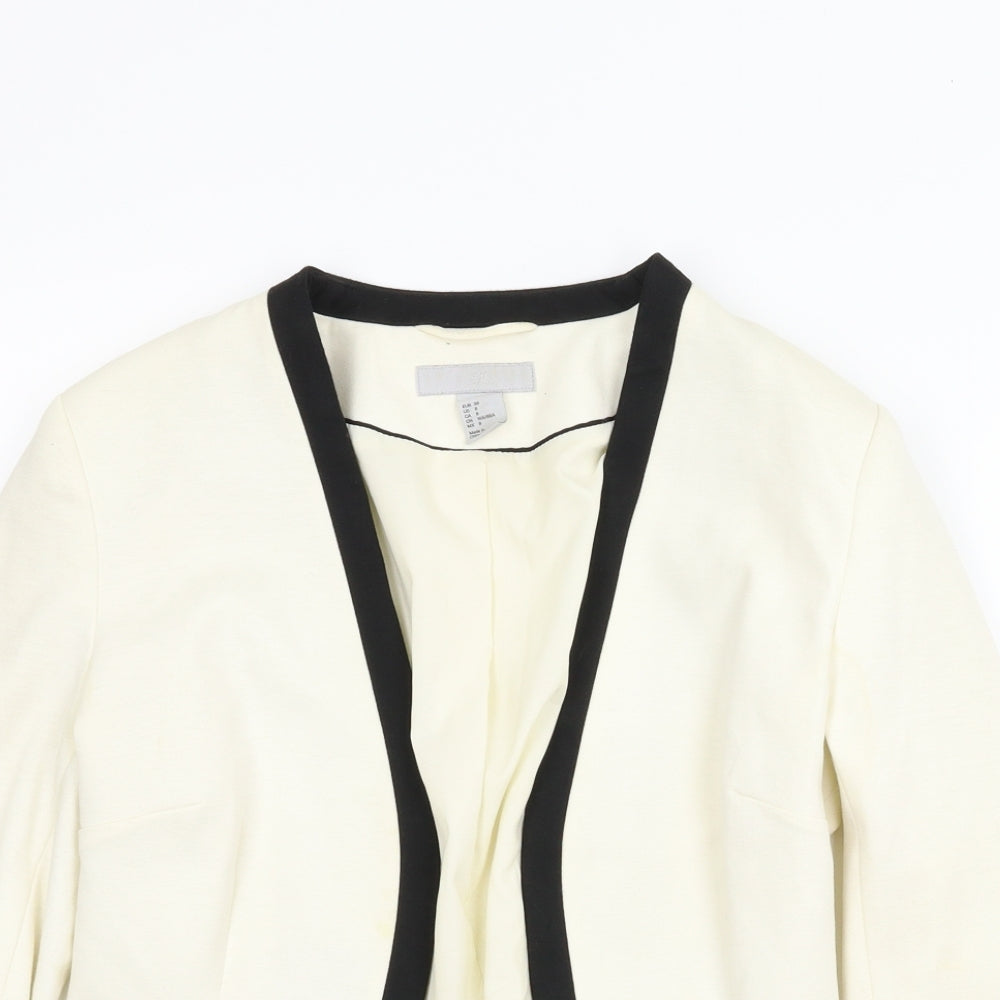 H&M Womens Beige   Jacket  Size 8
