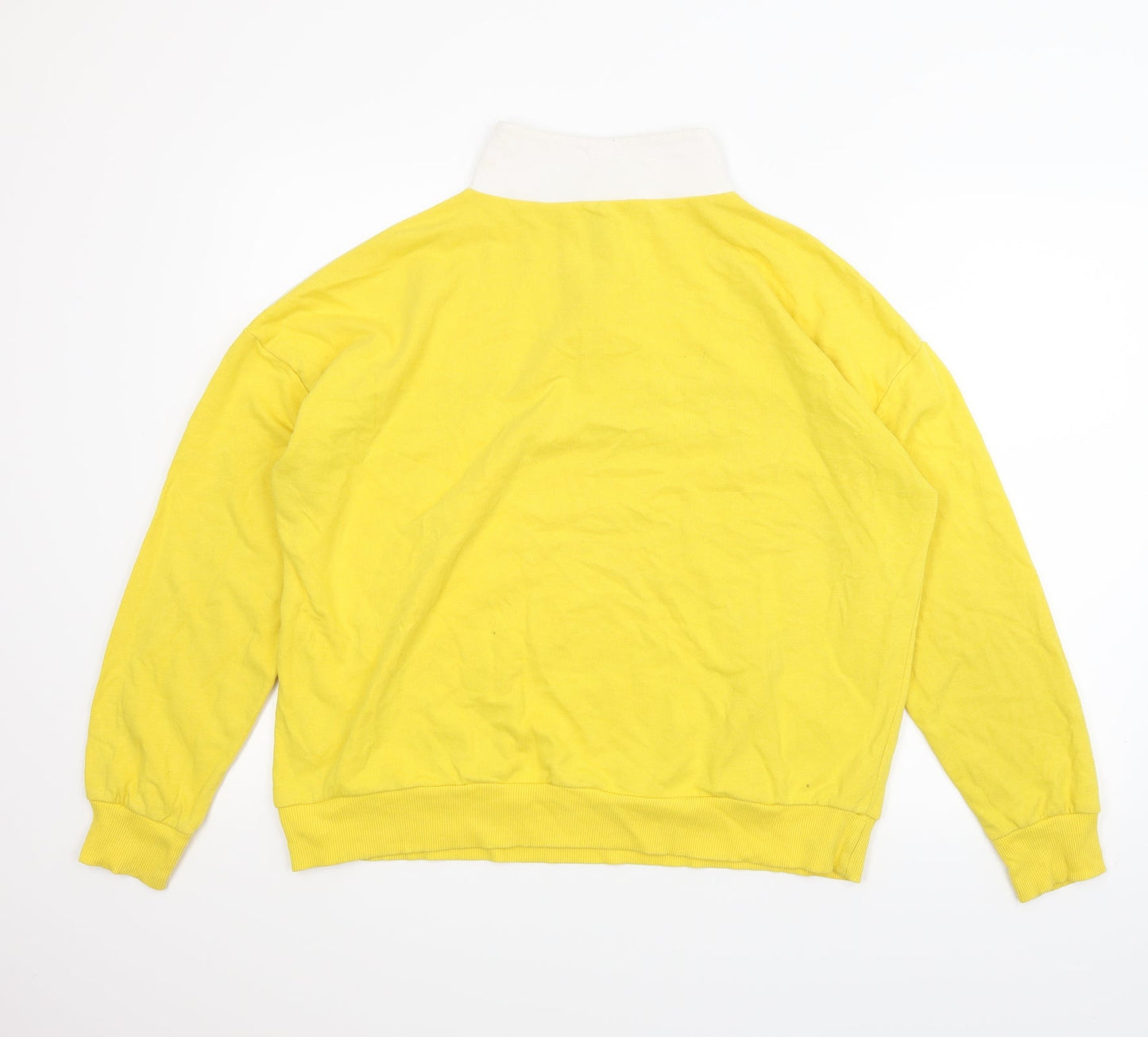 New Look Womens Yellow   Pullover Jumper Size 16