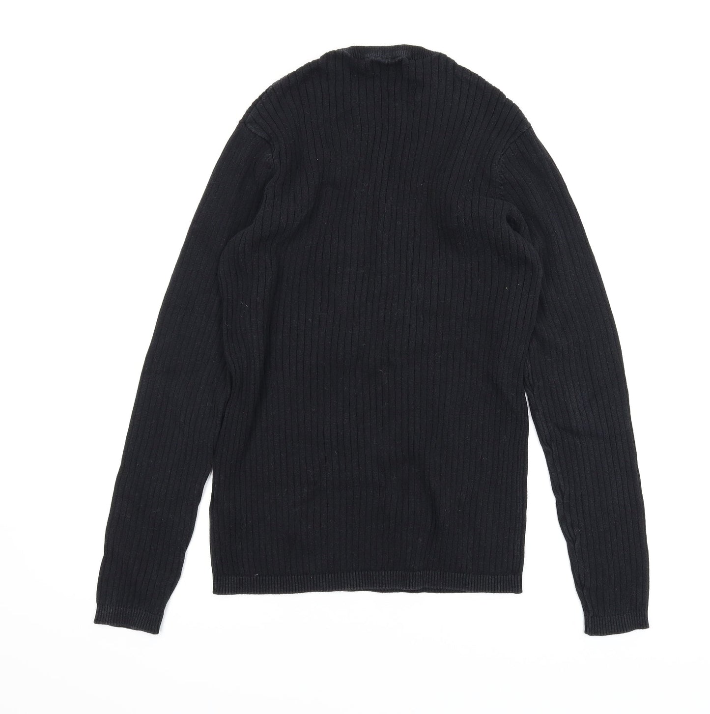 New Look Mens Black   Pullover Jumper Size M