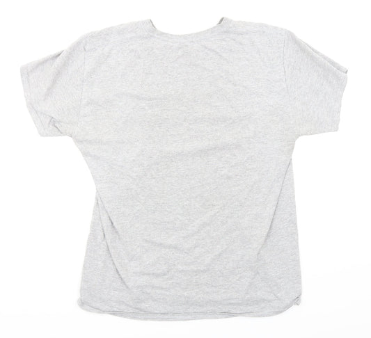 In the Style Womens Grey   Basic T-Shirt Size 10