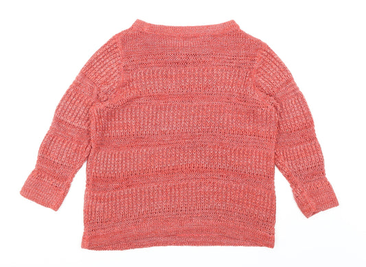 Classic Womens Red   Pullover Jumper Size 12