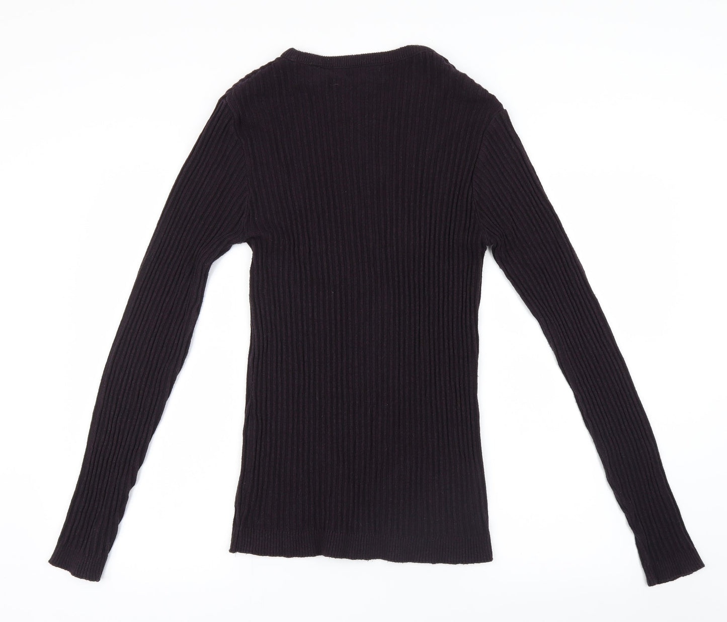 River Island Womens Purple  Knit Pullover Jumper Size L