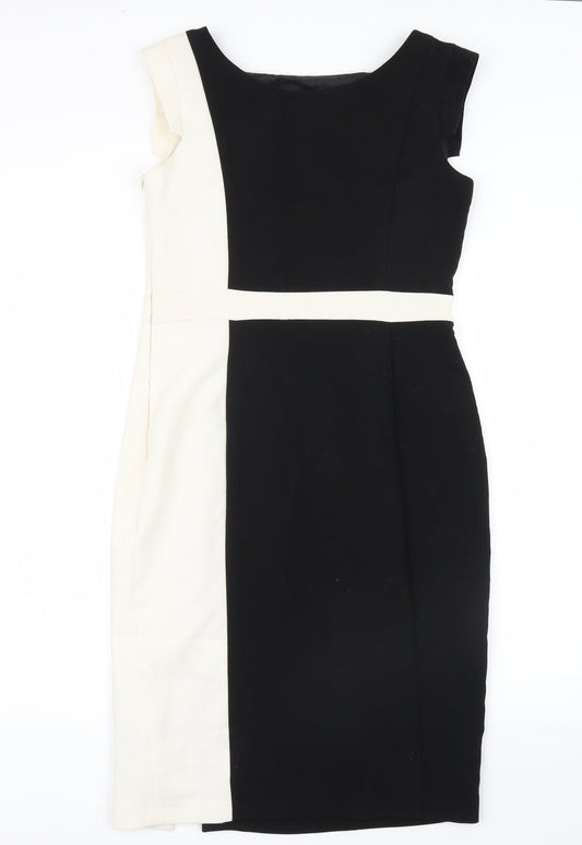 F&F Womens Black   Shirt Dress  Size 10