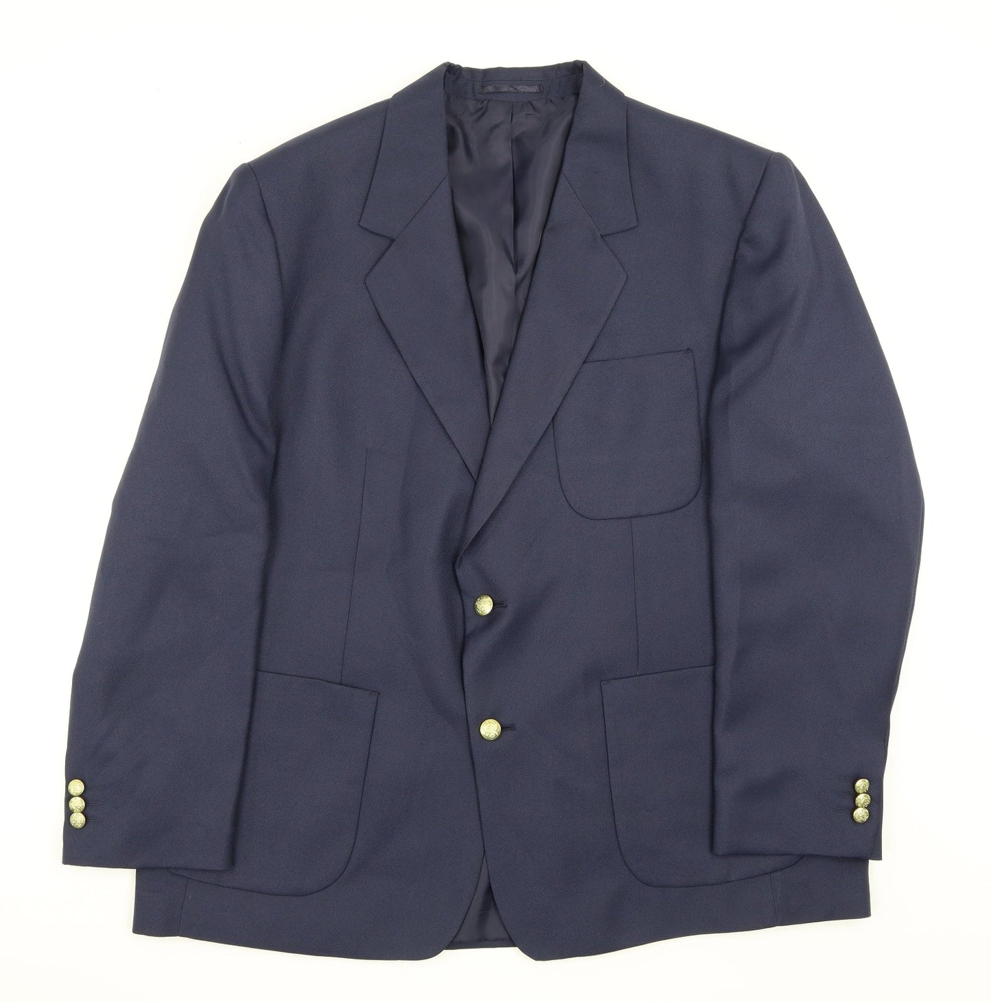 Cheems Mens Blue   Jacket Suit Jacket Size 46