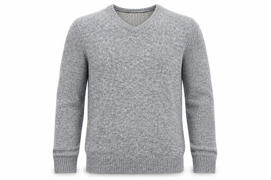 Maine New England Mens Blue Herringbone  Pullover Jumper Size S