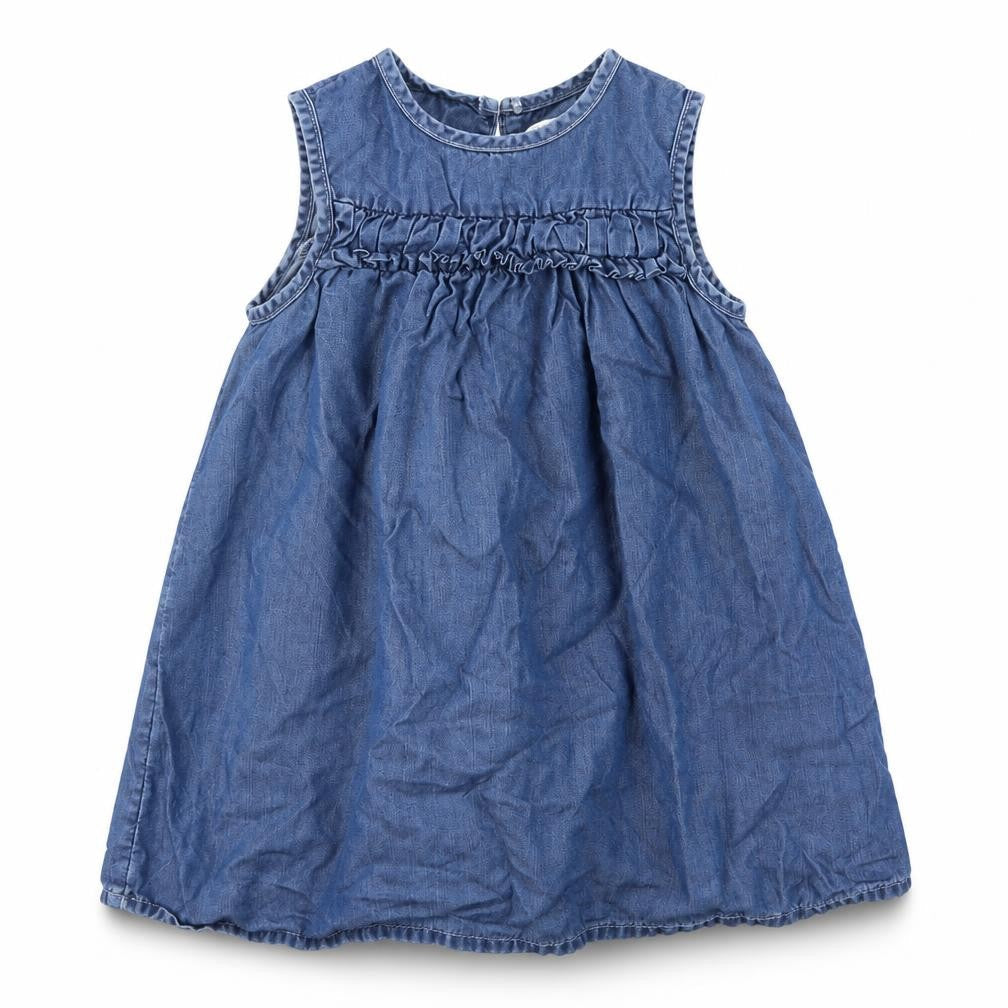 Next Girls Blue  Denim A-Line  Size 3 Years