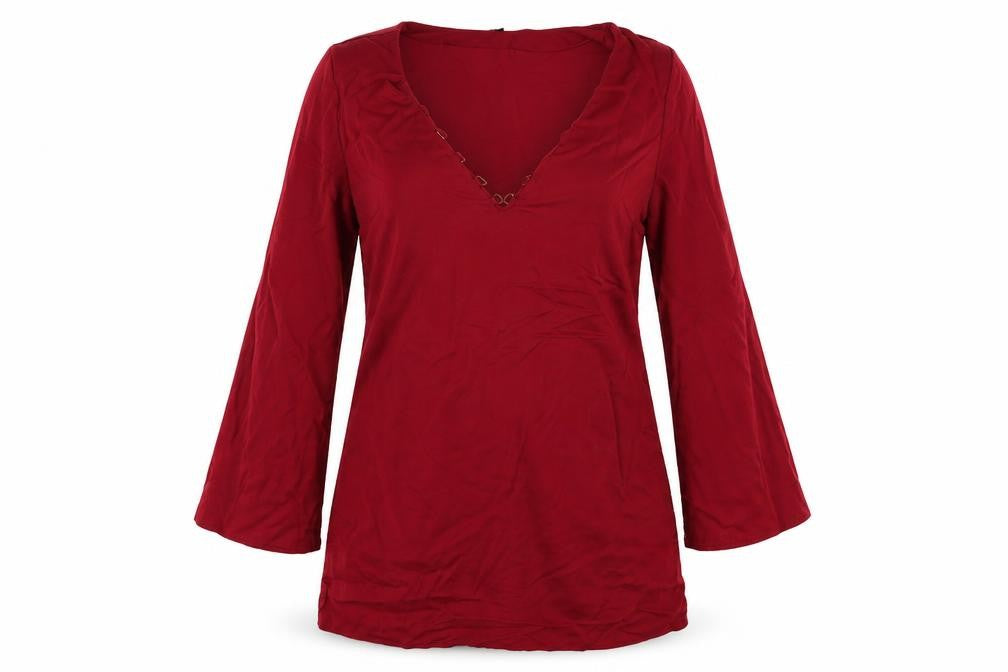 SHEIN Womens Red   A-Line  Size M