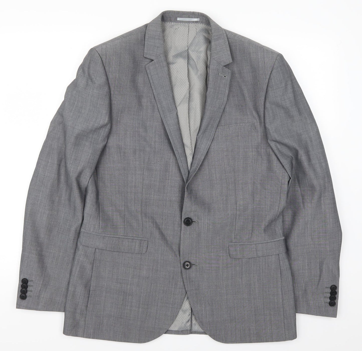 NEXT Mens Grey   Jacket Suit Jacket Size 40