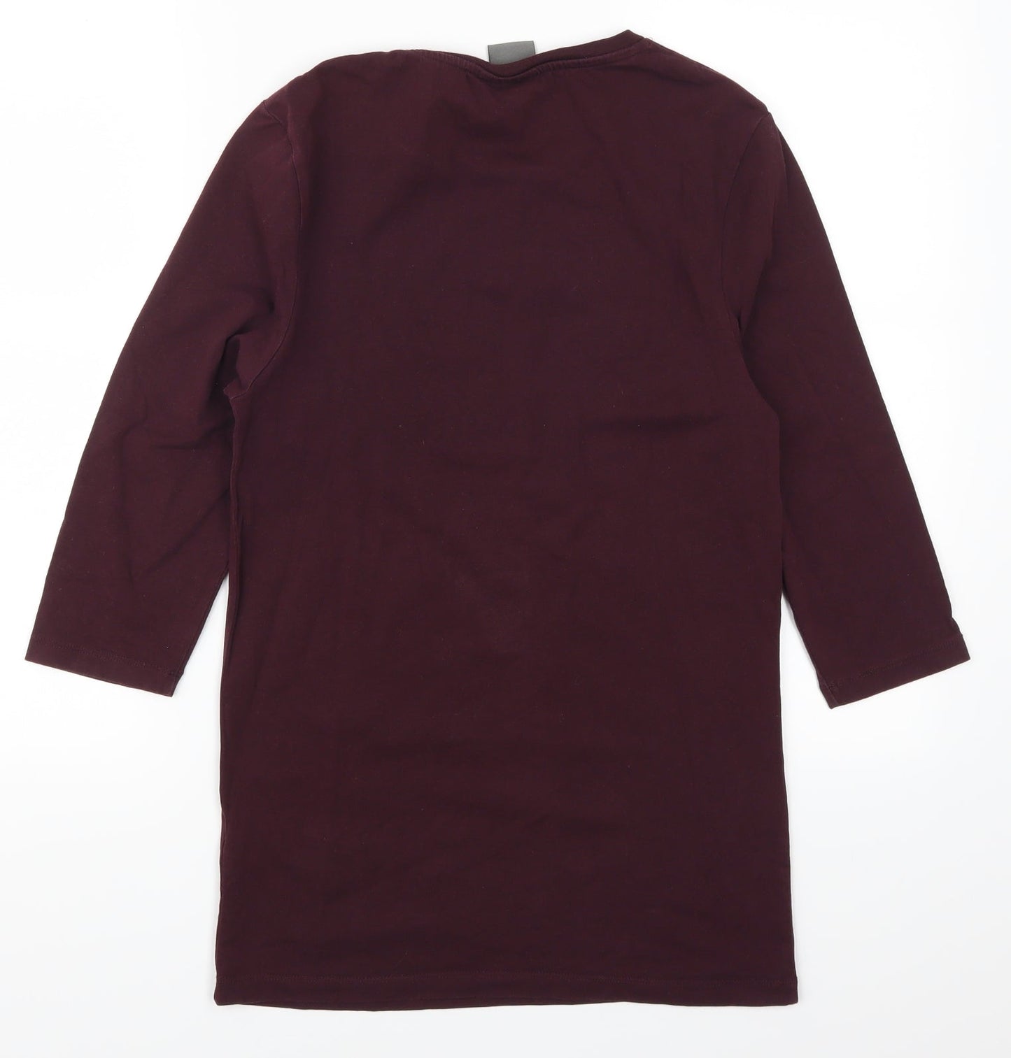 ASOS Womens Purple   Basic T-Shirt Size S  - South Bronx Nw Yrk