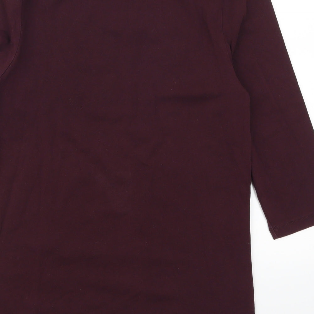 ASOS Womens Purple   Basic T-Shirt Size S  - South Bronx Nw Yrk
