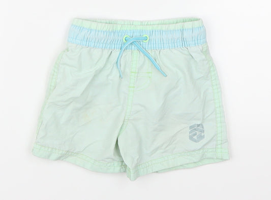 Nutmeg Boys Green   Cropped Trousers Size 12-18 Months