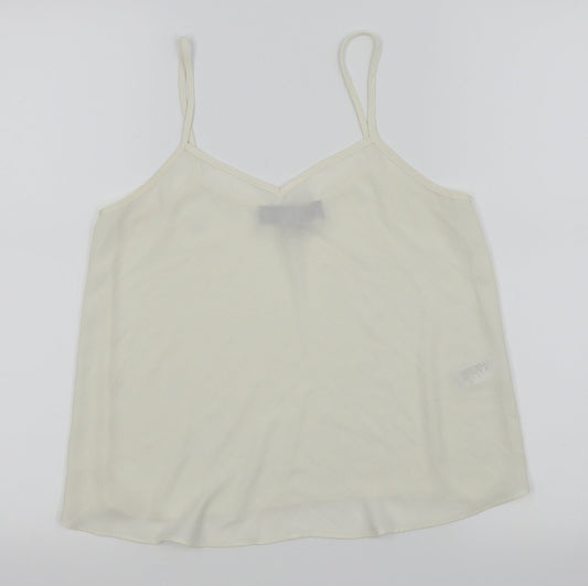 Topshop Womens White   Camisole Tank Size 6