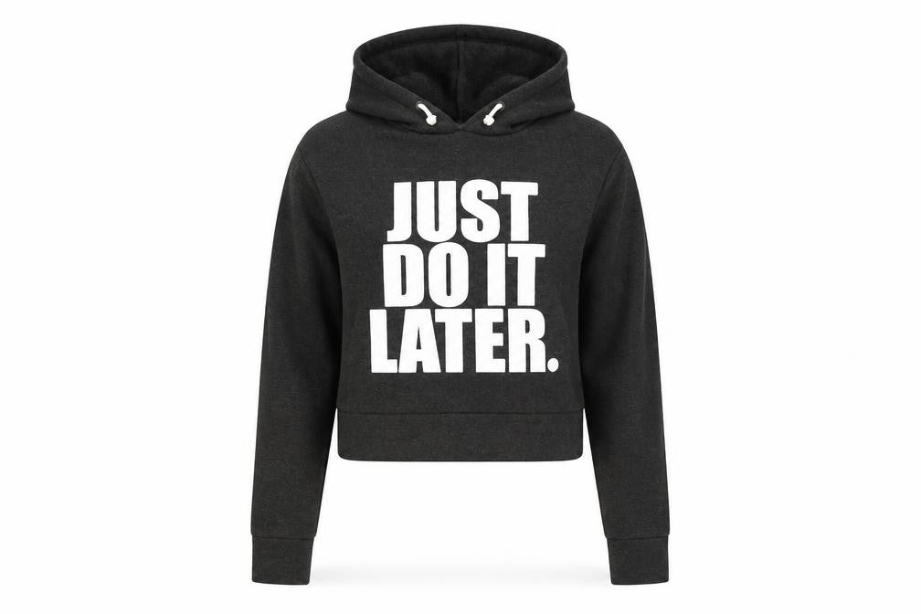 Front view of Style PLUS women’s grey pullover hoodie, size S