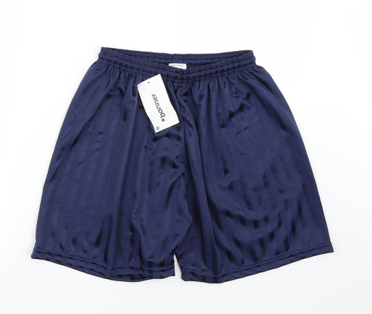 Banner Womens Blue   Sweat Shorts Size 38