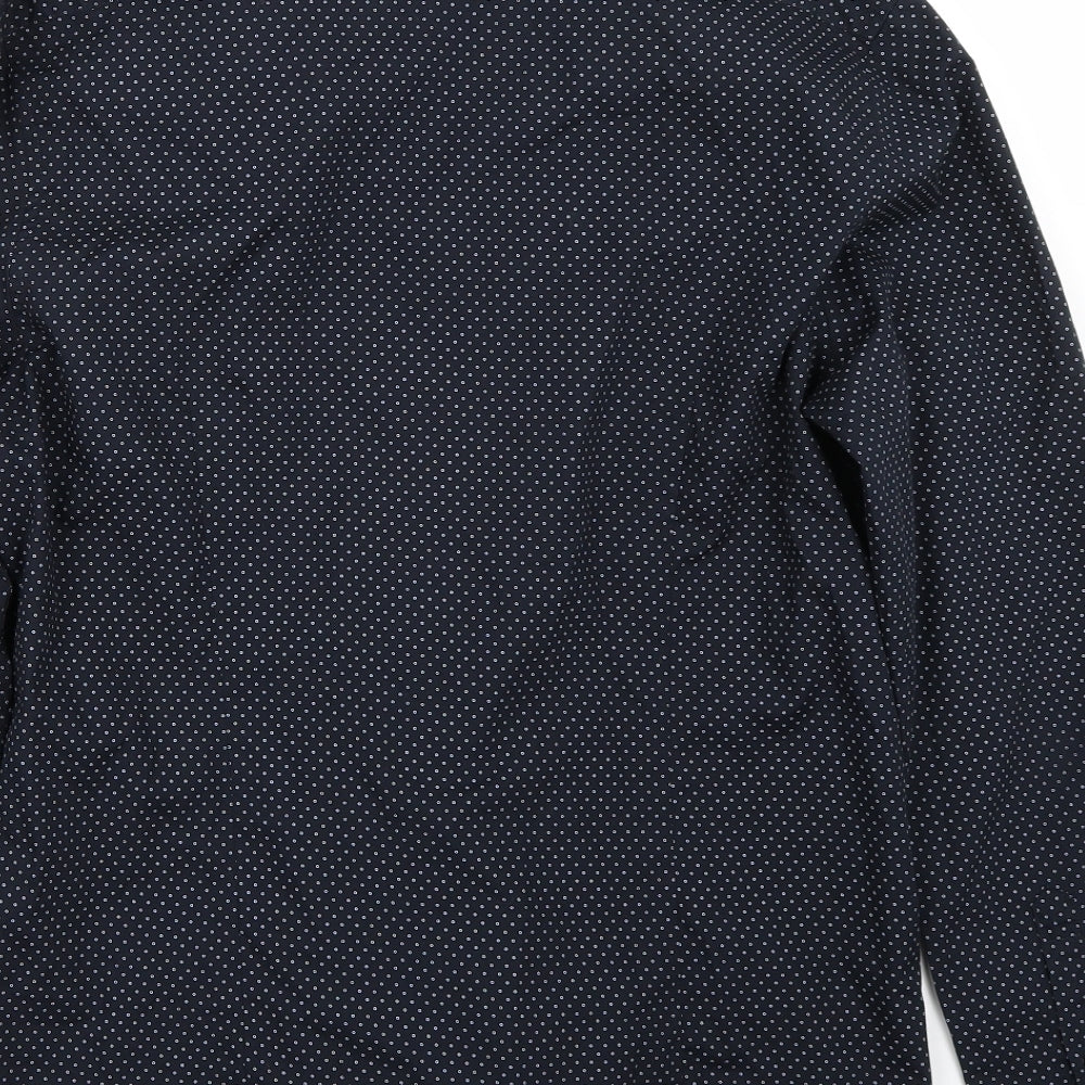 H&M Mens Blue    Button-Up Size M