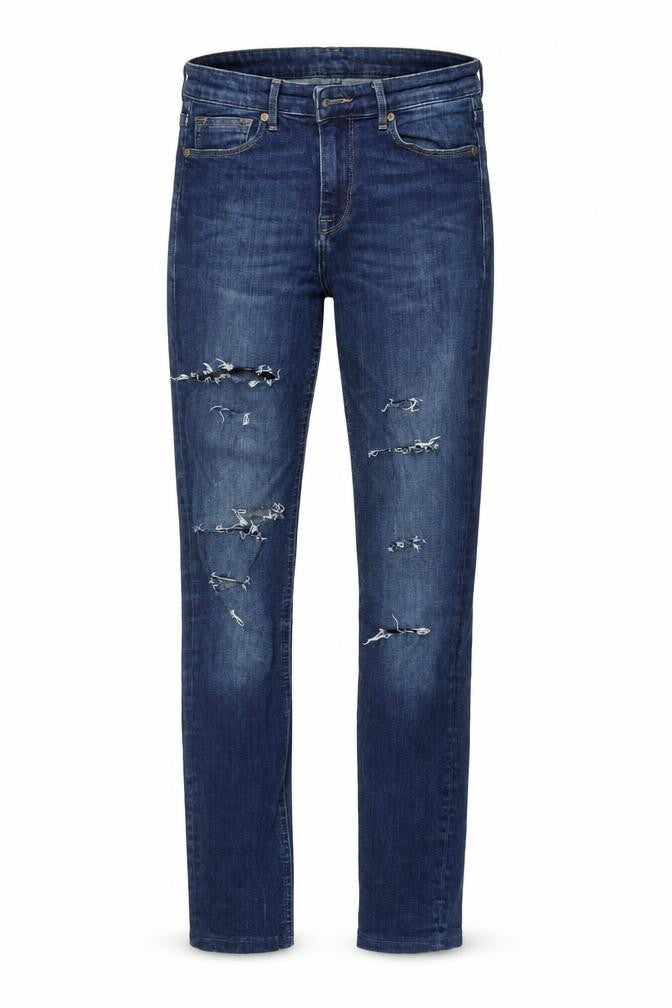 Womens Blue   Straight Jeans Size 28 L32 in