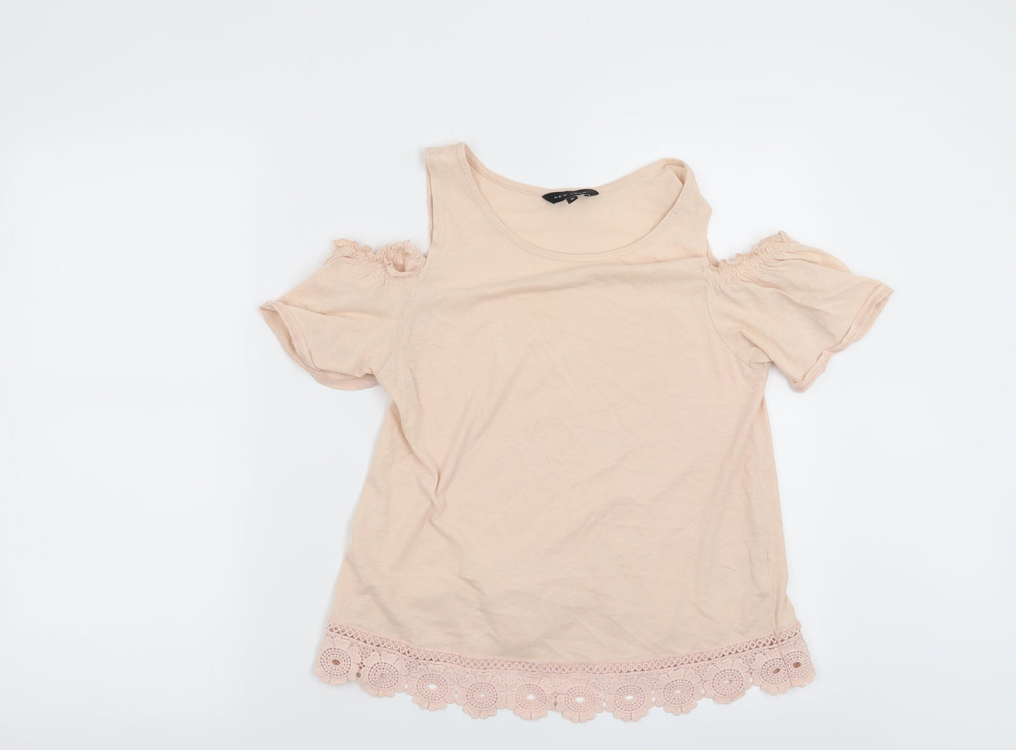 New Look Womens Orange   Basic T-Shirt Size 10