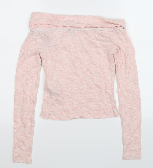 FOREVER 21 Womens Pink  Knit Pullover Jumper Size S