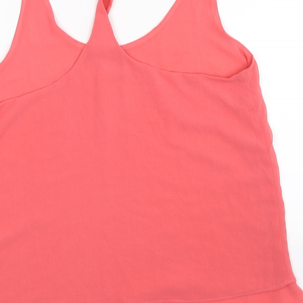 Zara Womens Pink   Basic Tank Size S