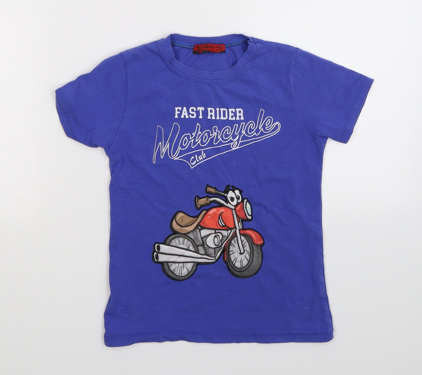Ben Nevis Boys Blue   Basic T-Shirt Size 6 Years
