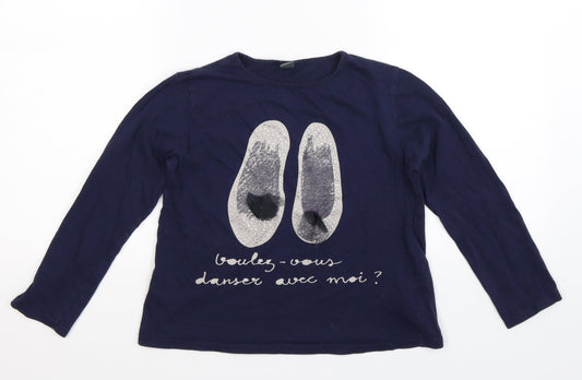 Zara Boys Blue   Basic T-Shirt Size 11-12 Years