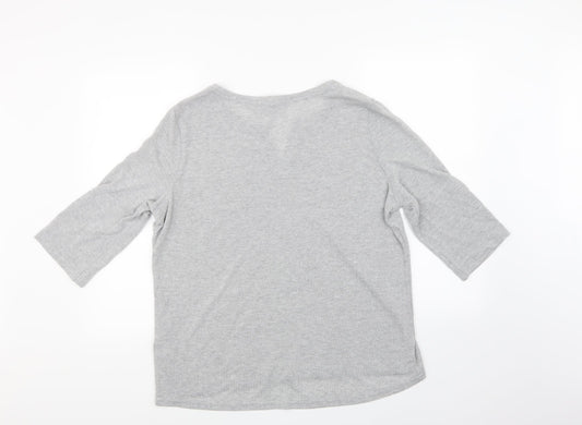 Collection L Womens Grey   Pullover Jumper Size 20