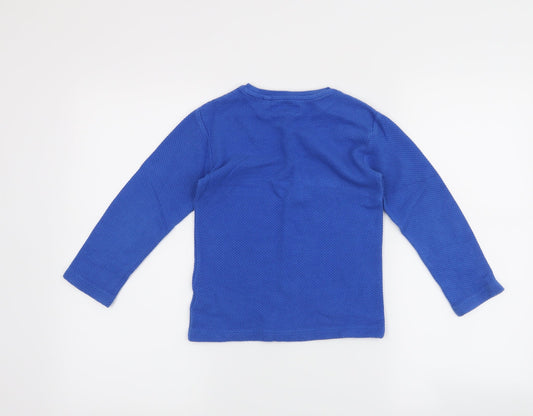 NEXT Boys Blue   Pullover Jumper Size 5 Years