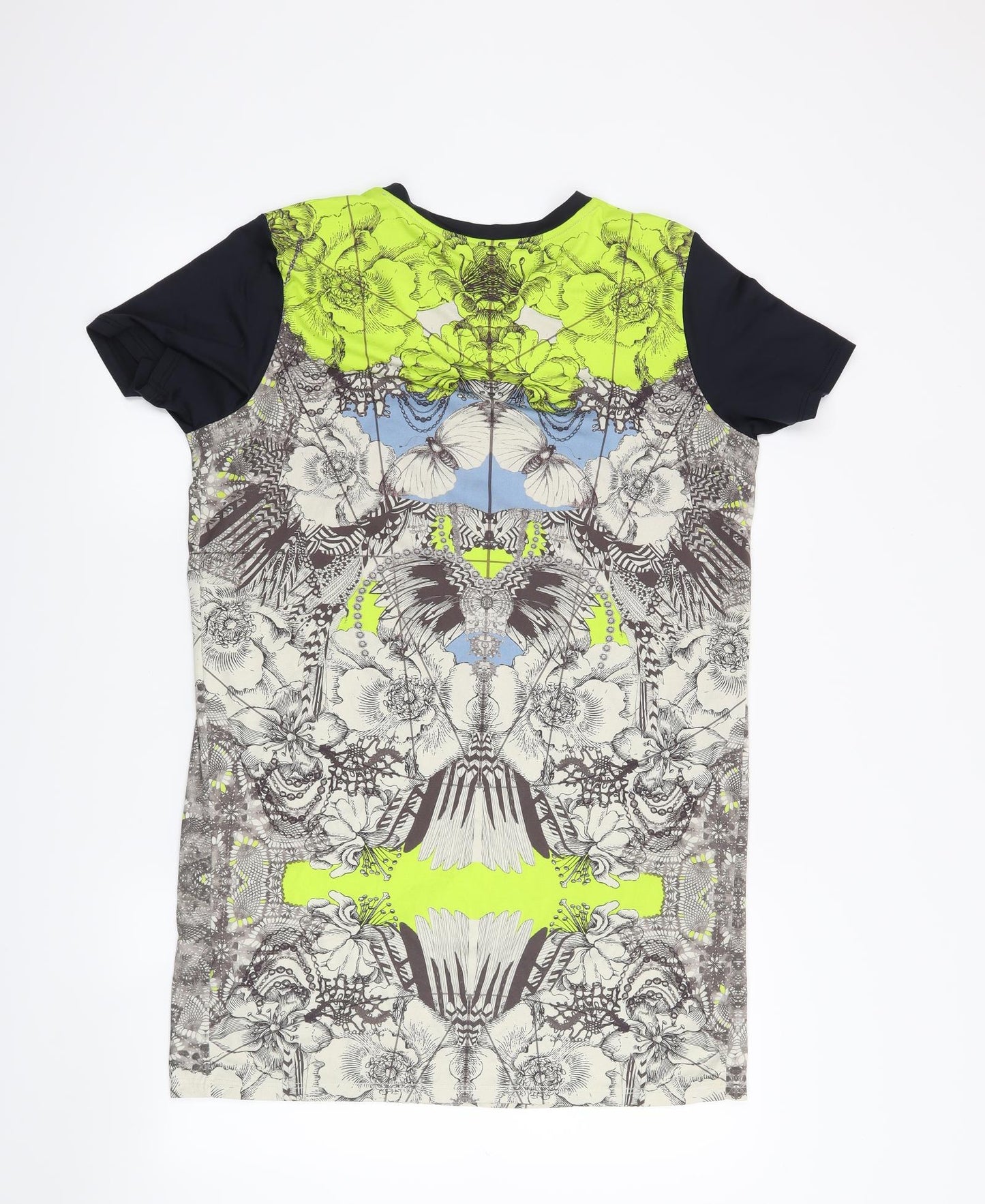 Miss Selfridge Womens Black   T-Shirt Dress  Size 8