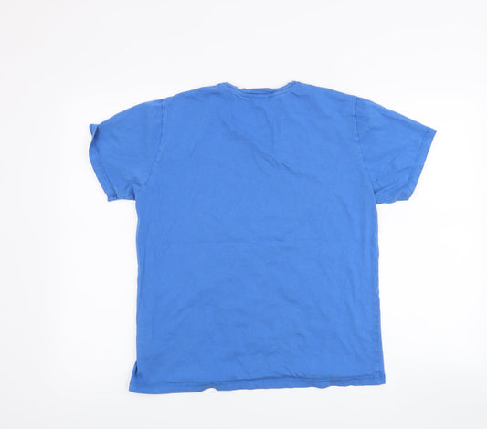 New Look Mens Blue    T-Shirt Size M