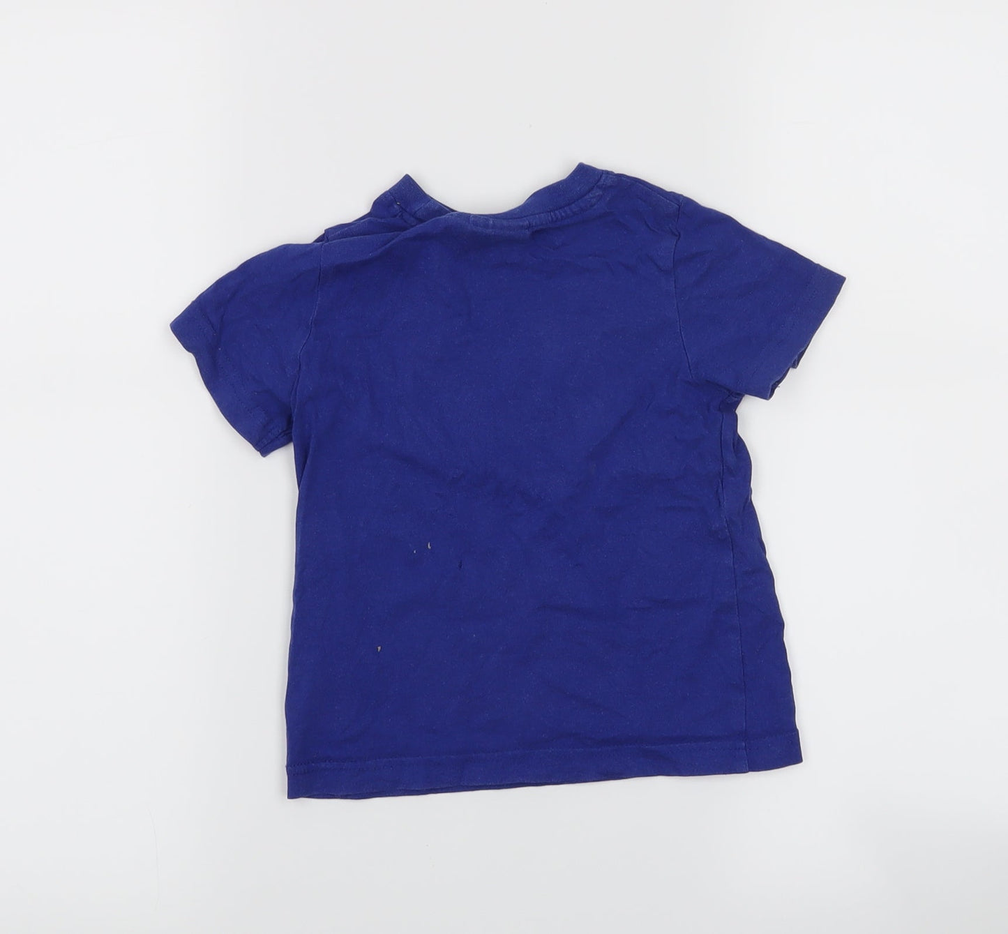 Batman Boys Blue   Basic T-Shirt Size 18-24 Months