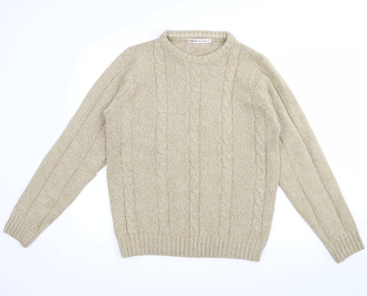 ewm classics Womens Beige   Pullover Jumper Size S