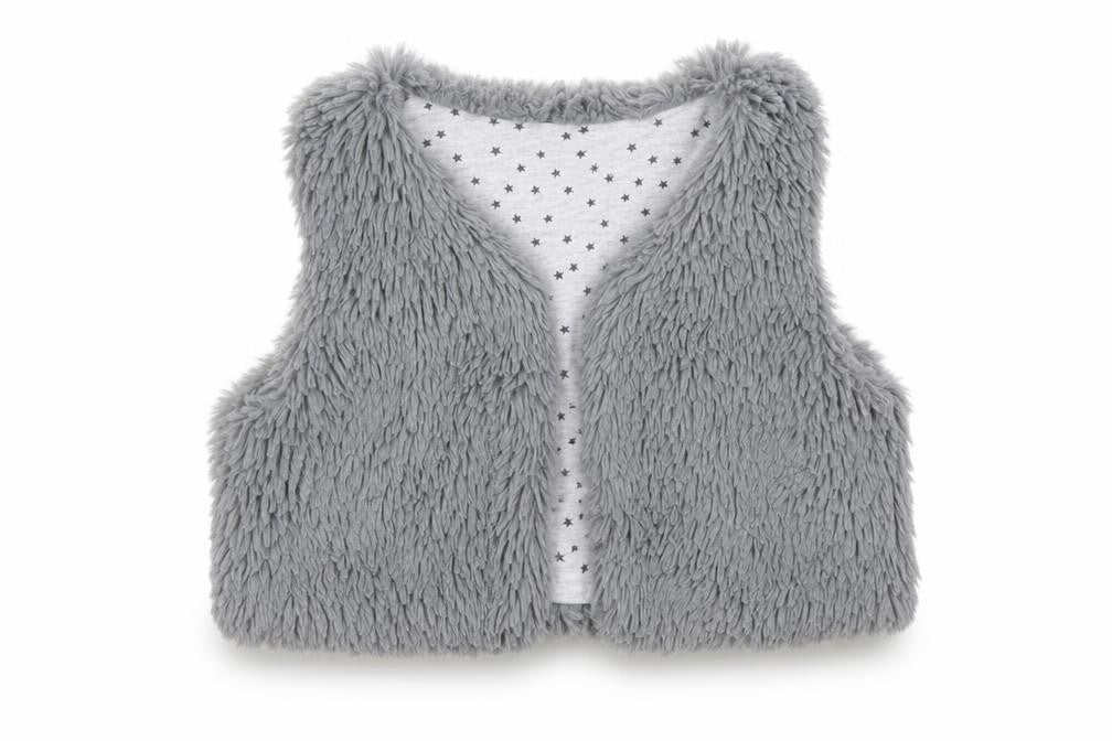 Next Baby Grey   Jacket Waistcoat Size 12-18 Months