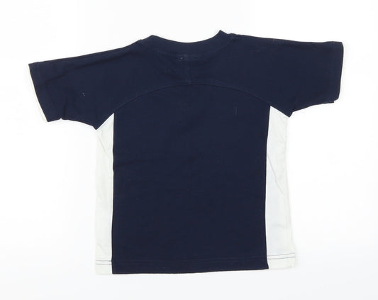 Umbro Boys Blue   Basic T-Shirt Size 3-4 Years