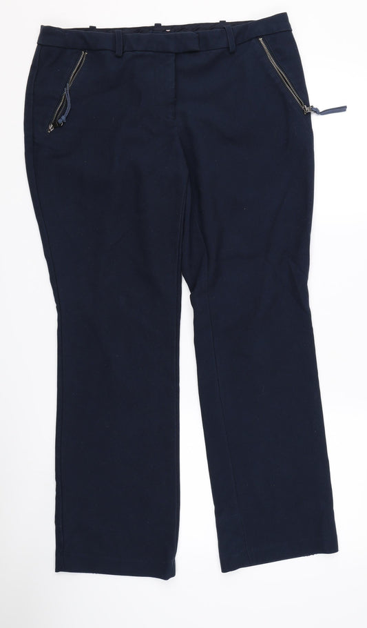 NEXT Womens Blue   Trousers  Size 34 in L27 in